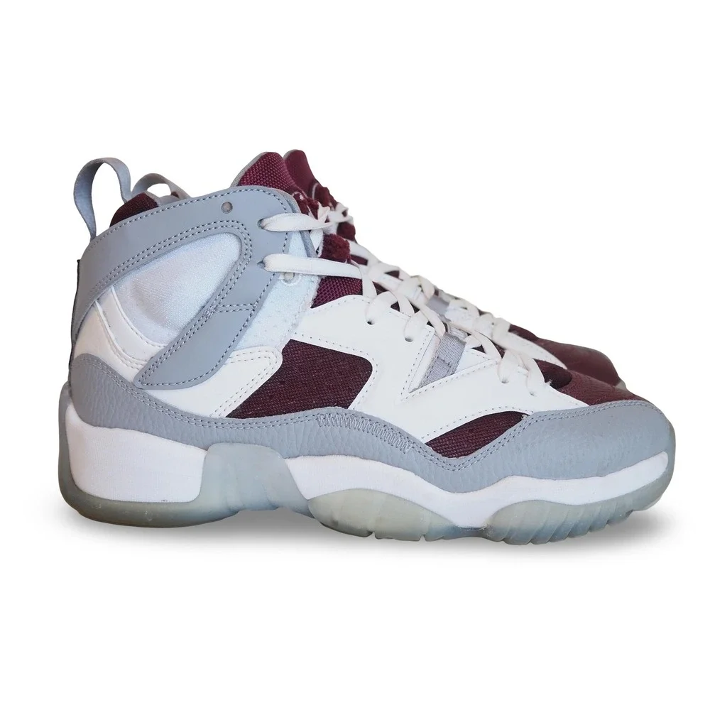 Air Jordan Jumpman Two Trey GS White Cherrywood Red Youth 6.5 Women 8 DQ8431-103